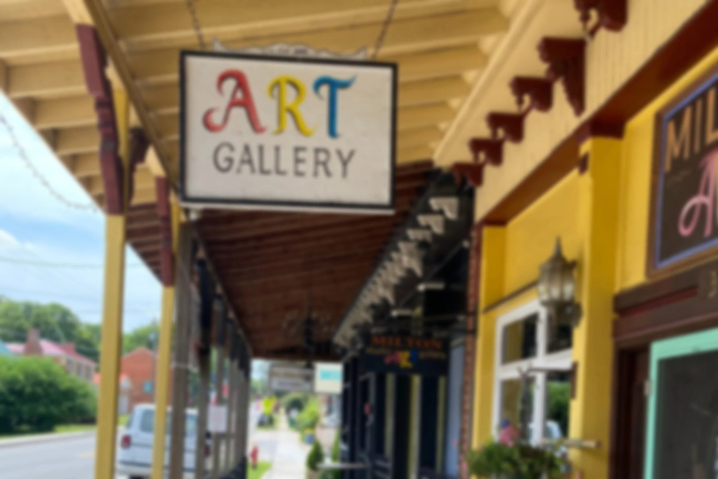 Milton streetscape from Broad Street