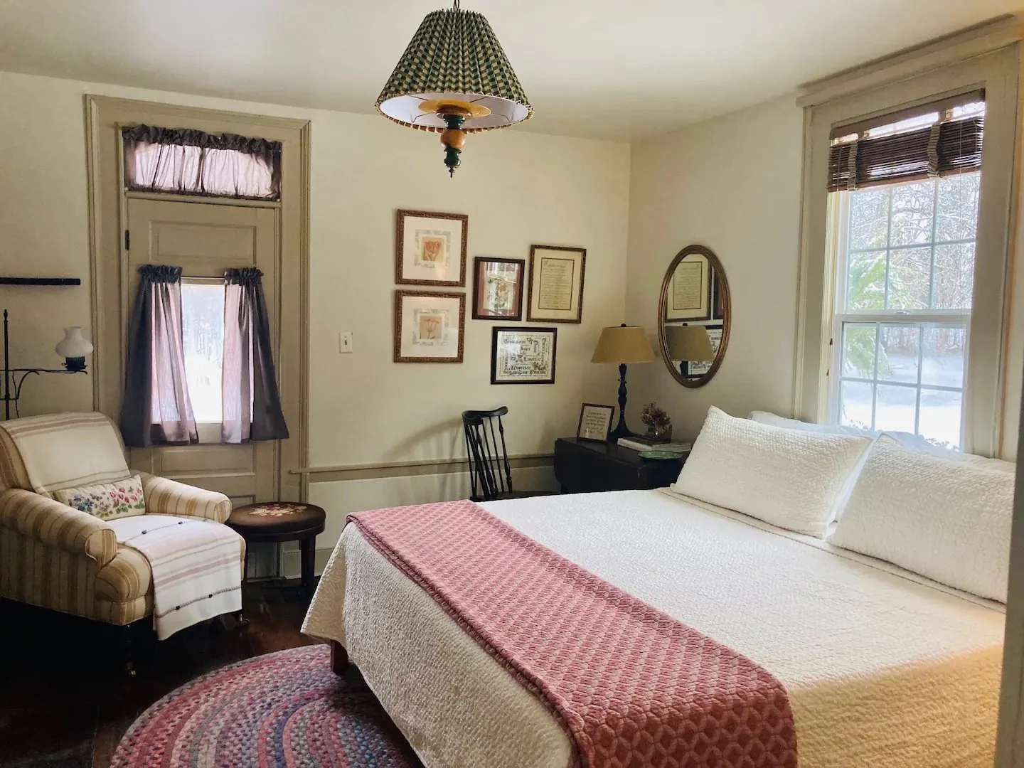 Historic rental exterior in Milton